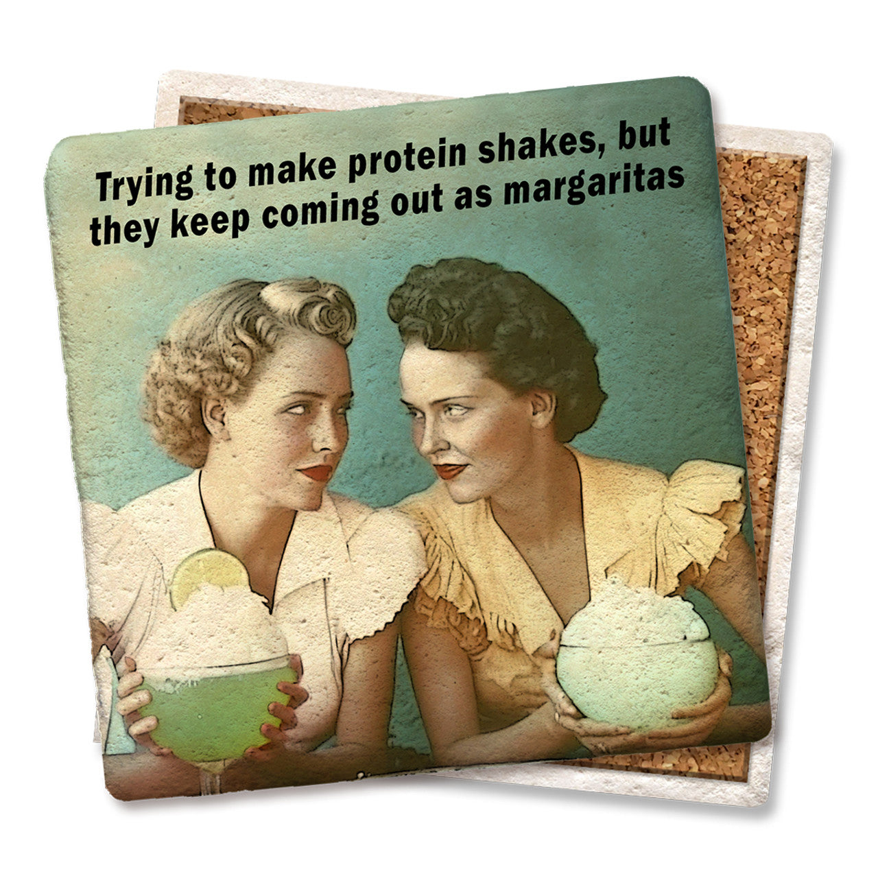 Trying to Make Protein Shakes Coaster