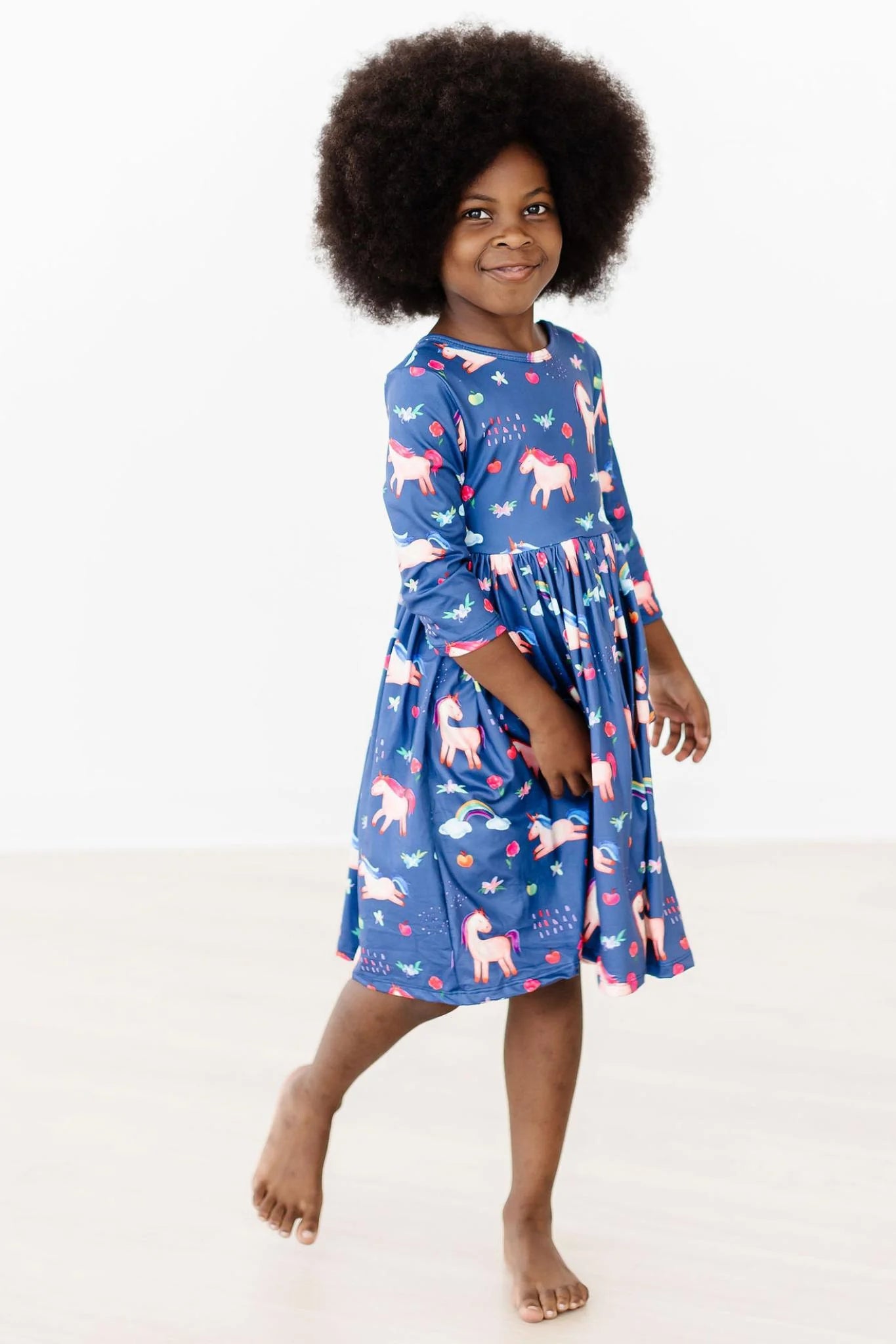Painted Skies Pocket Twirl Dress