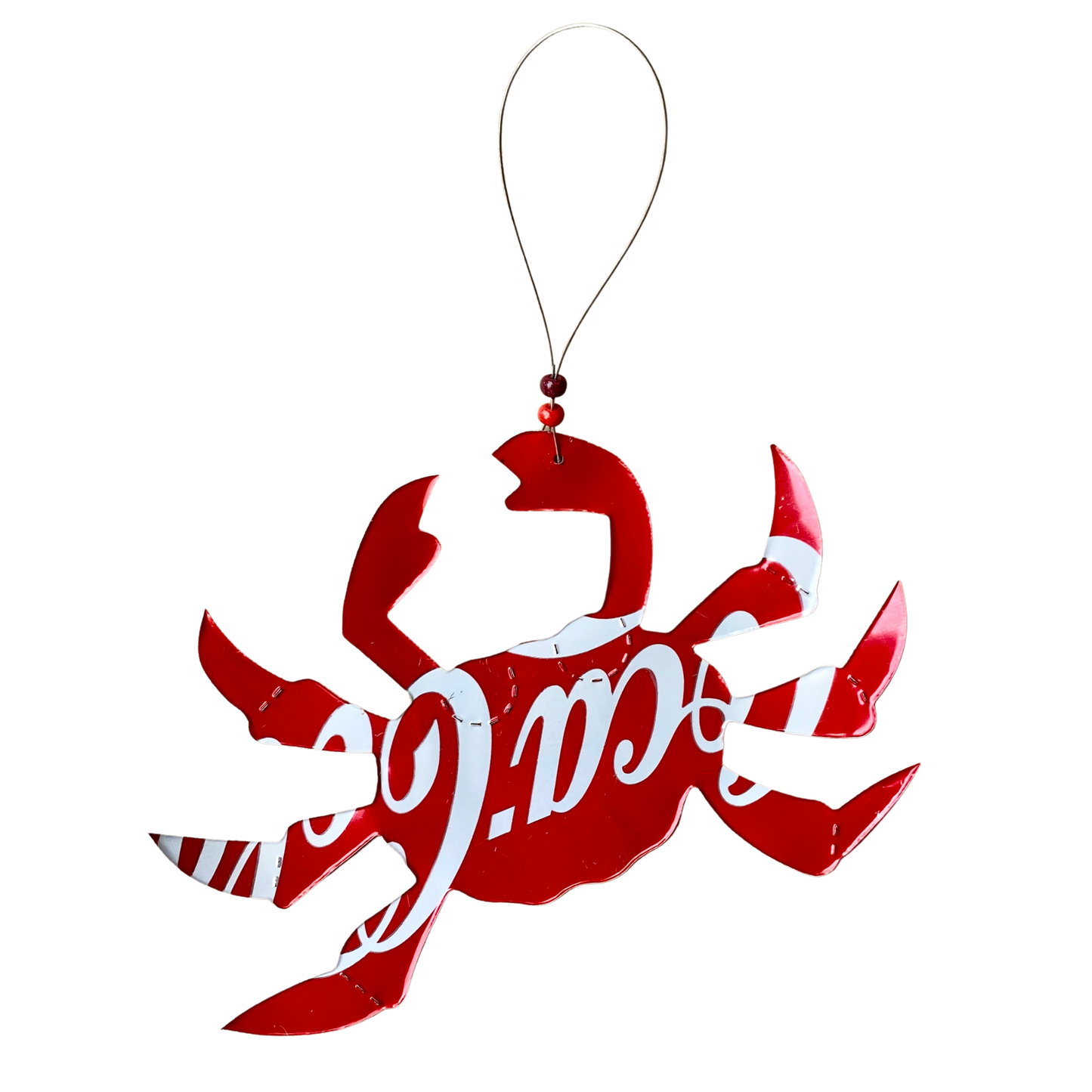 Crab Ornament - Aluminum Can