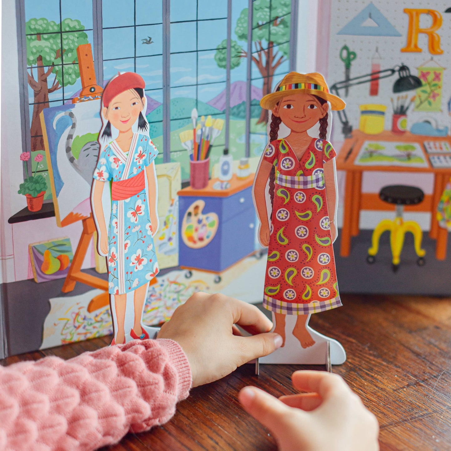 Musician & Artist Paper Doll Set