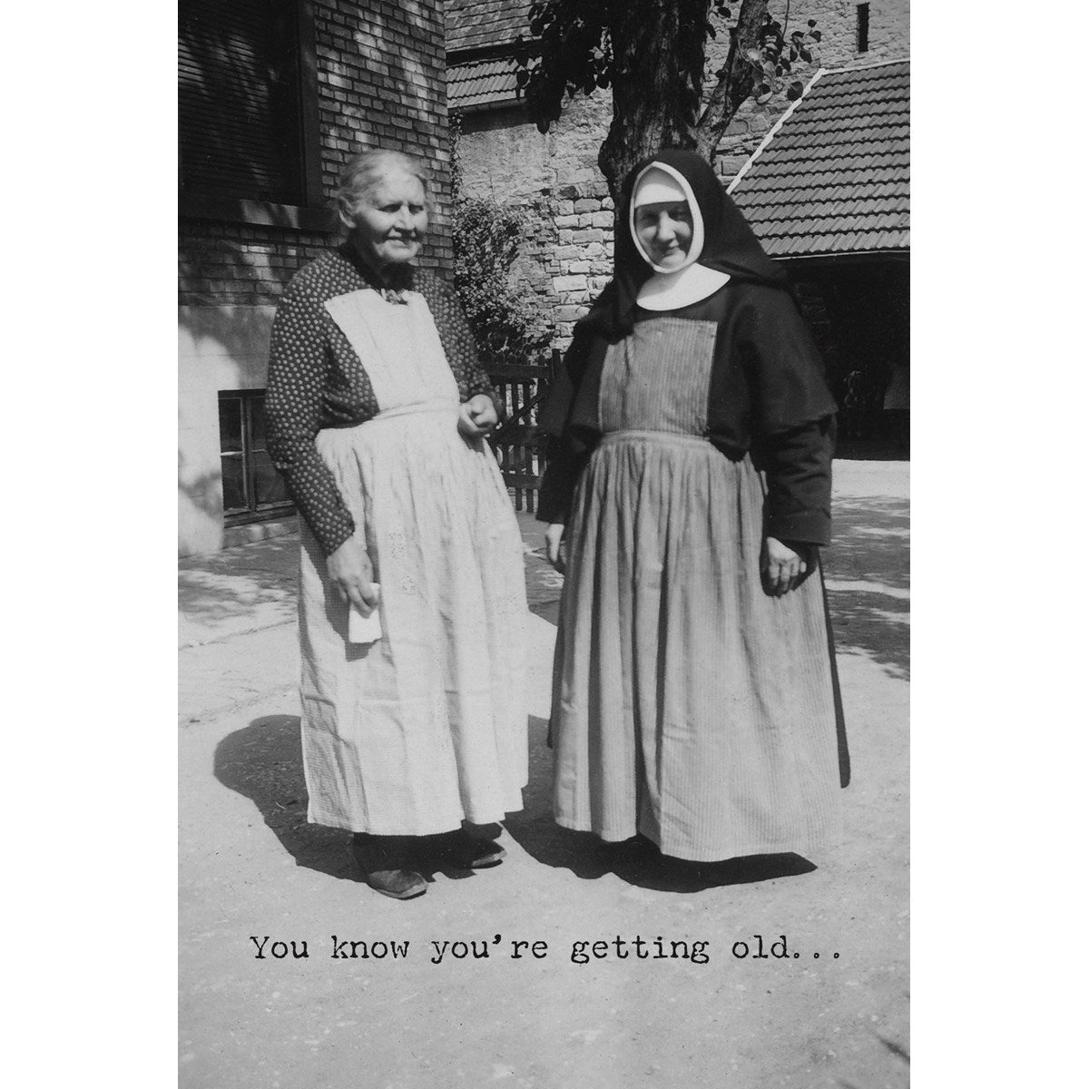 Getting Old Greeting Card