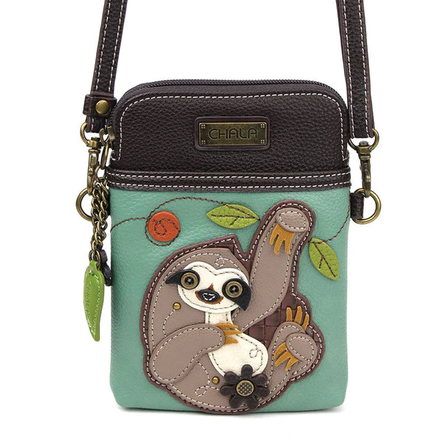 Chala Sloth Crossbody Bag