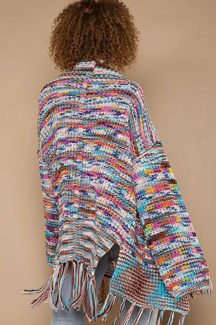 Confetti Fringe Cardigan