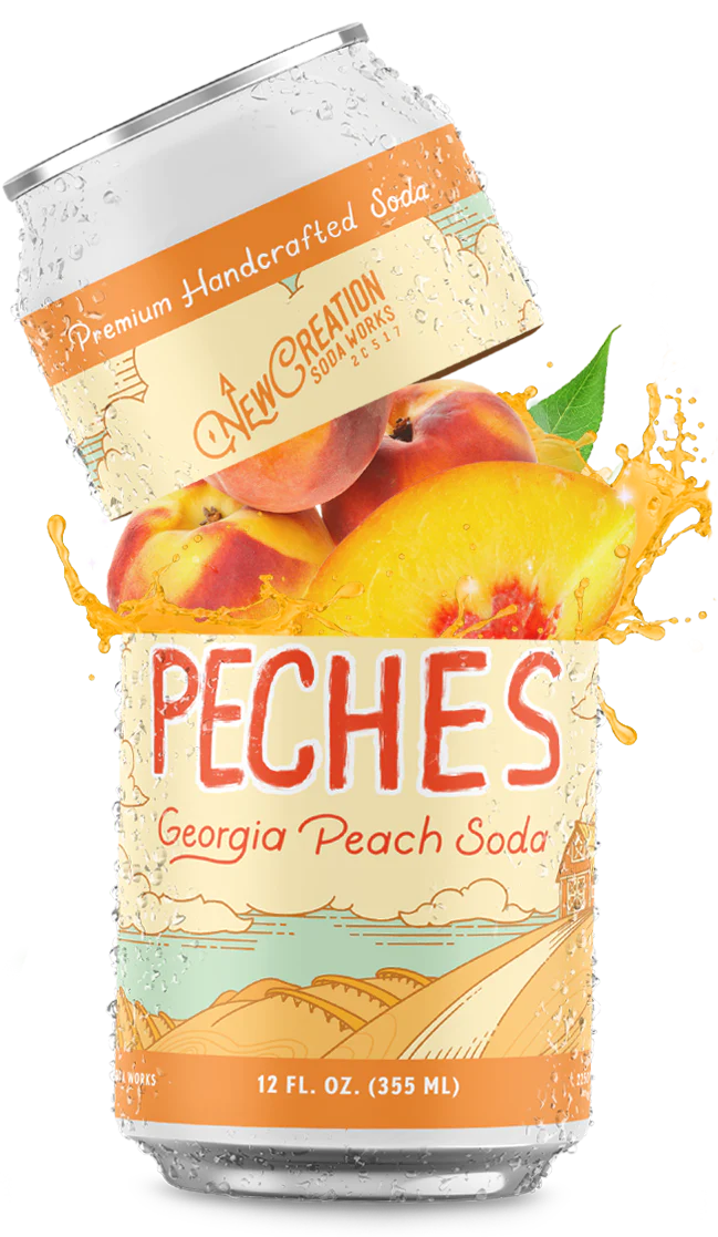 Peches Georgia Peach Soda