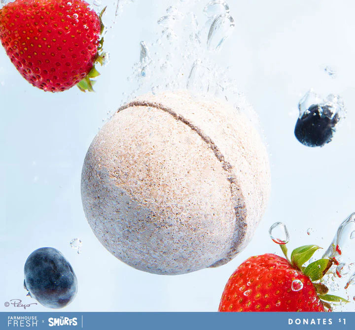 Smurfsoda Soothing Bath Soak Moisturizing Fizzer