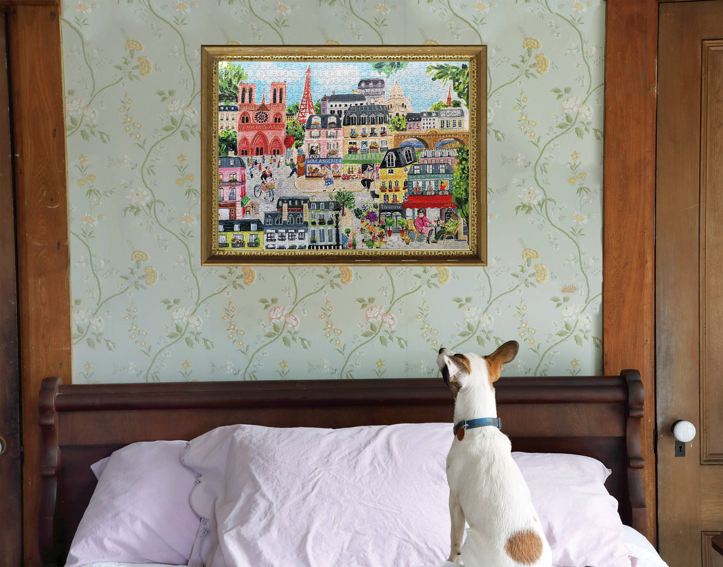 Paris in a Day 1000 Piece Rectangle Puzzle