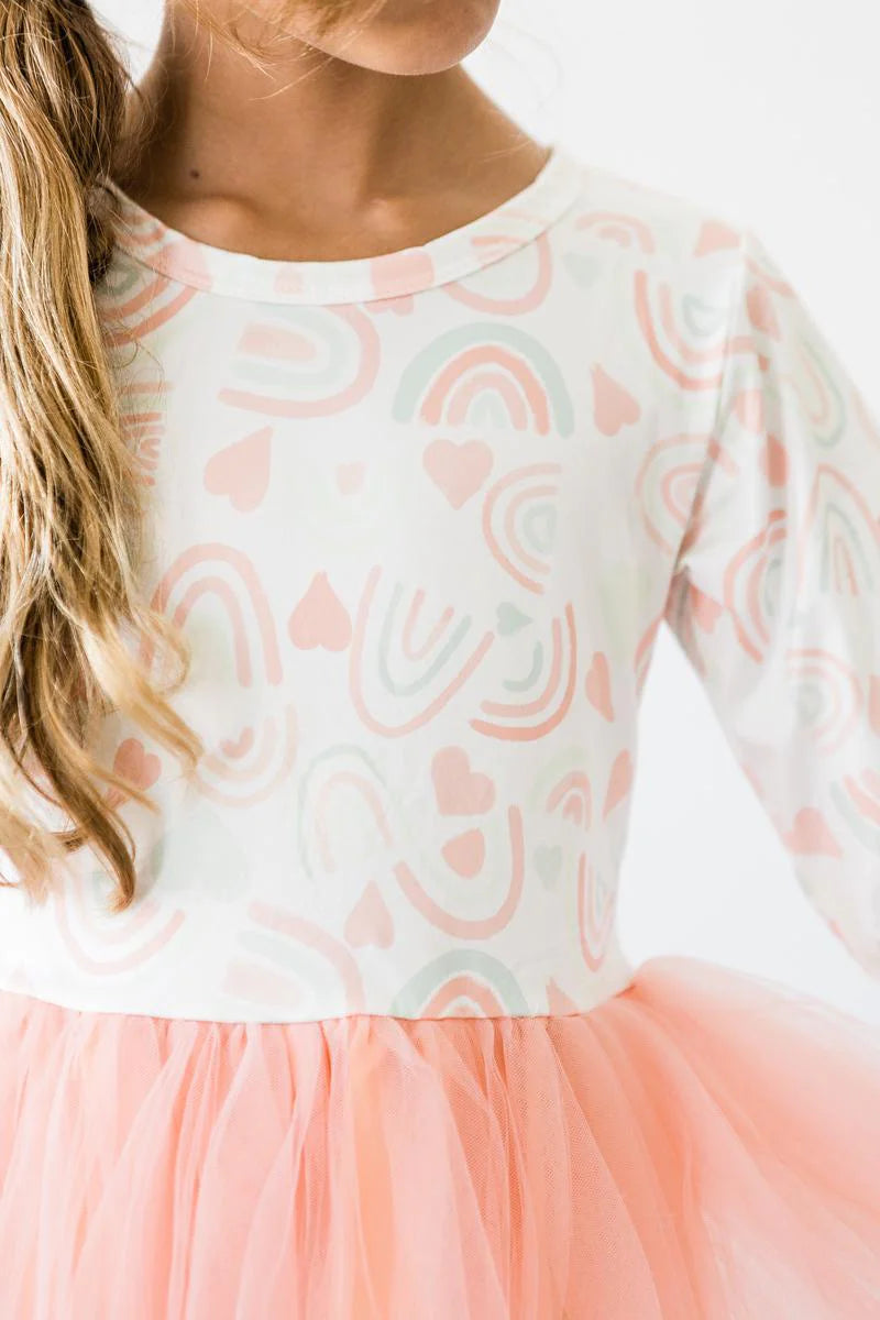 RAINBOW VIBES TUTU DRESS