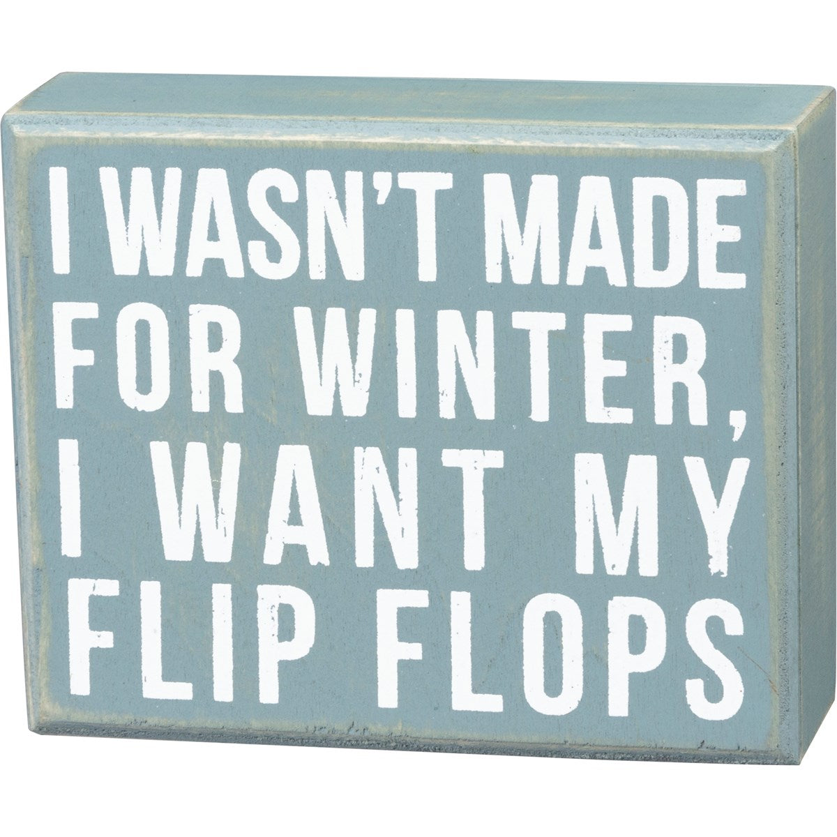 Made For Winter Box Sign