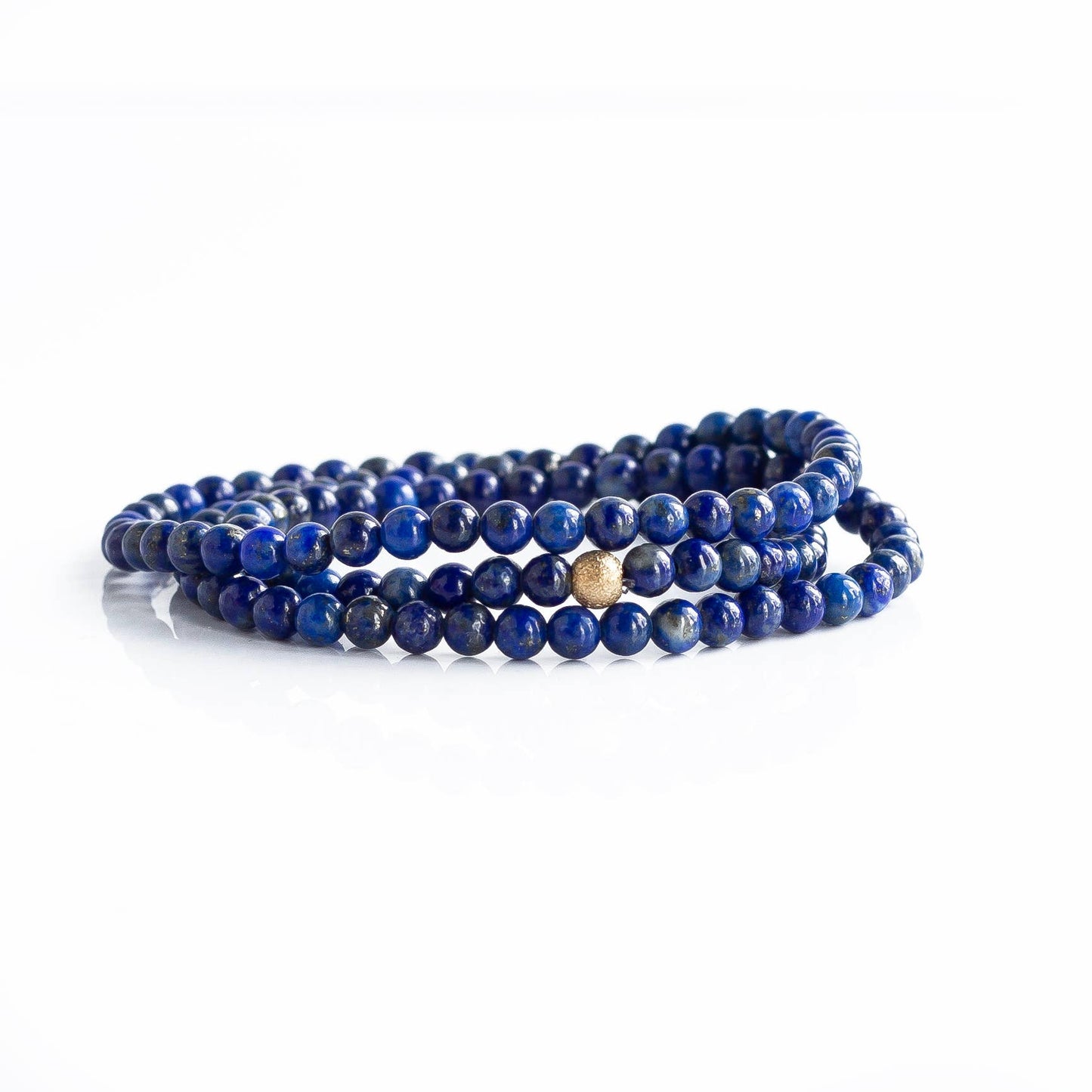 Lapis Wrap Bracelet