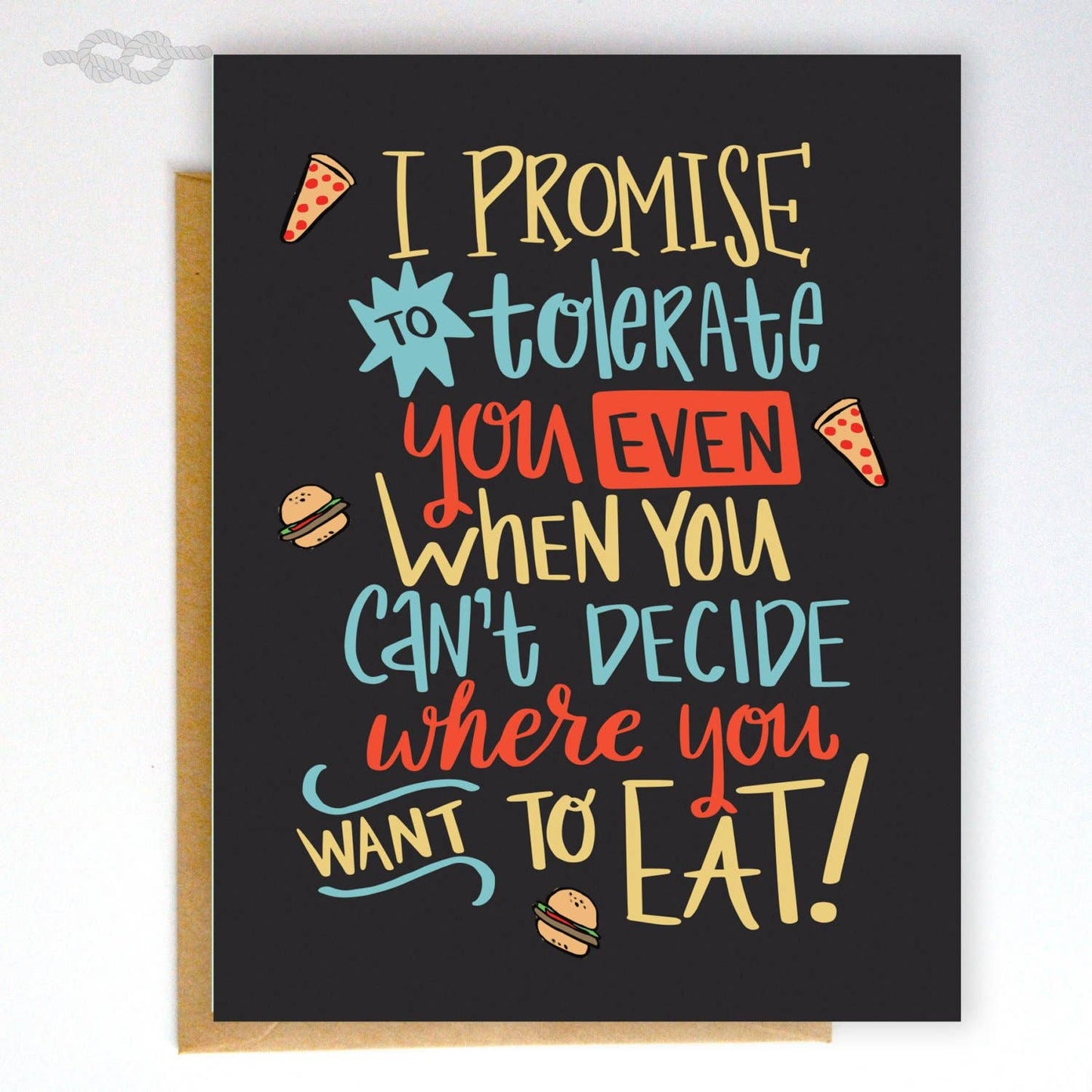 Tolerate Greeting Card