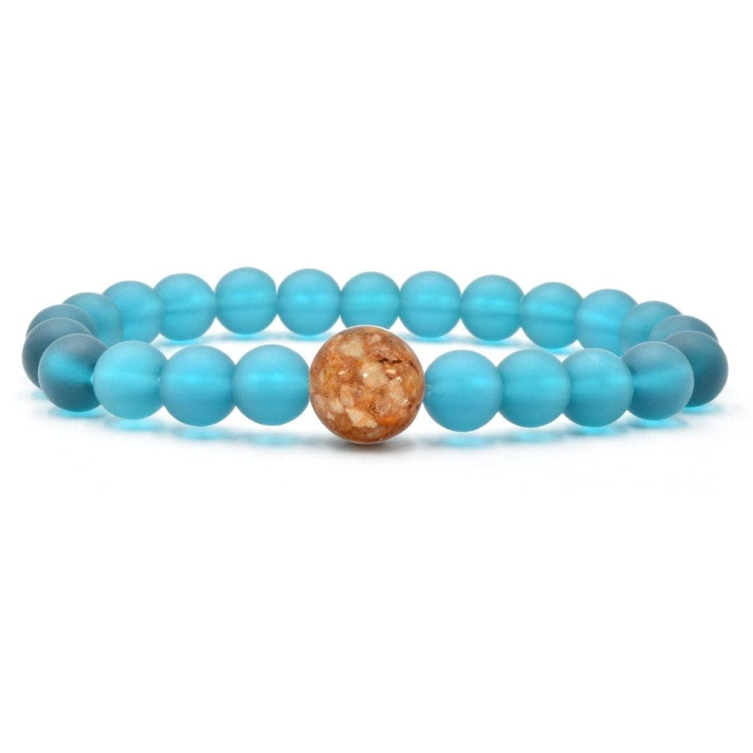 Homes Bracelets - Wear a Real Piece of South Carolina - Peacock Blue