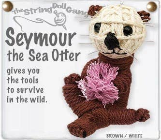 Seymour the Sea Otter Keychain