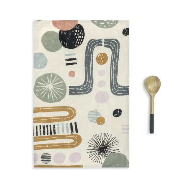Kaleidoscope Kitchen Towel & Utensil Set