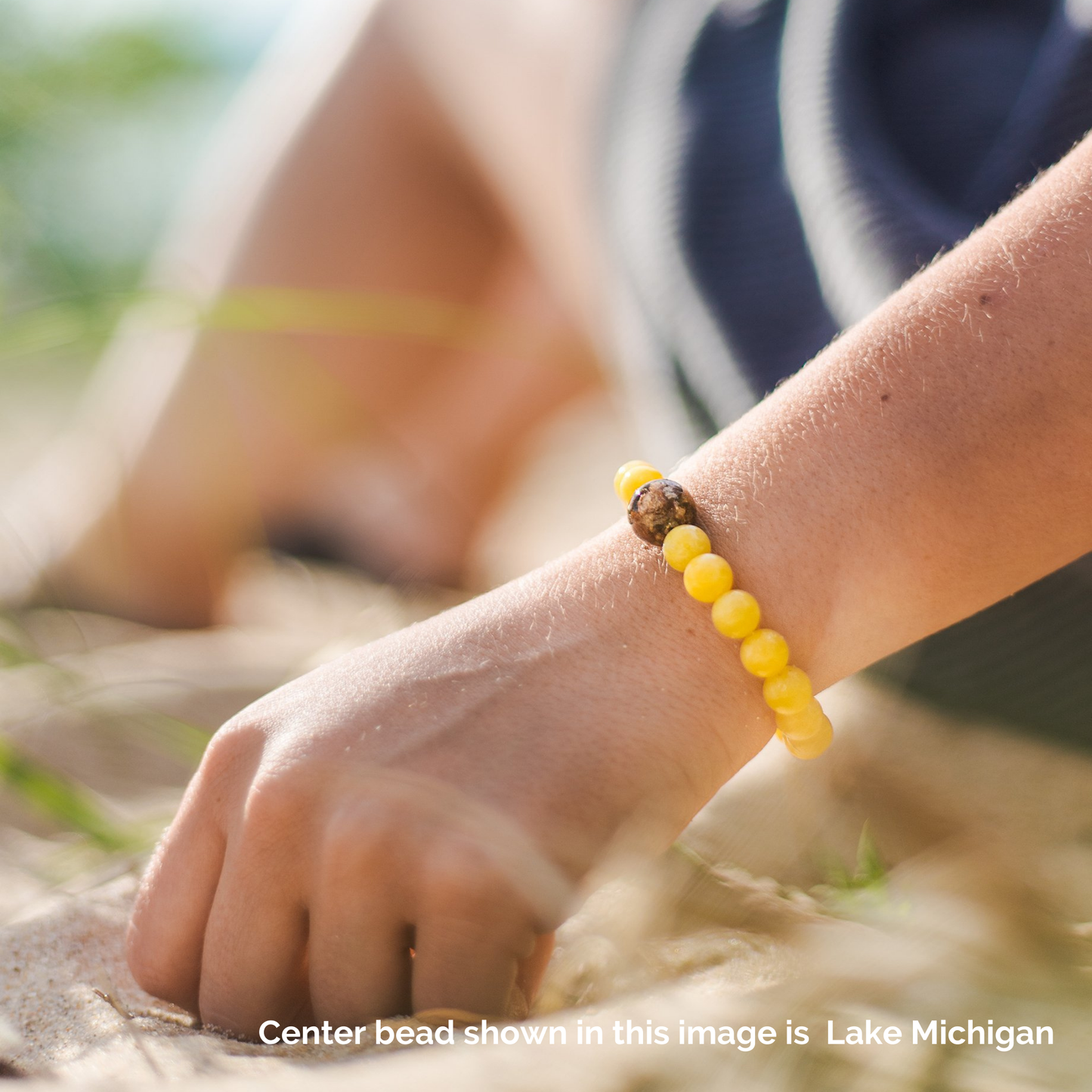 Homes Bracelets - Wear a Real Piece of South Carolina - Yellow Quartz