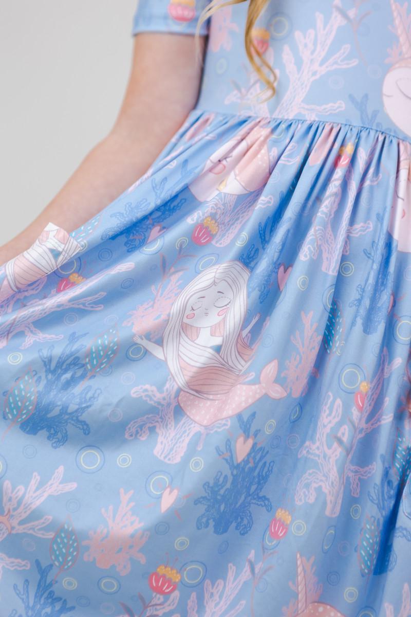 Mermaid Adventure Pocket Twirl Dress