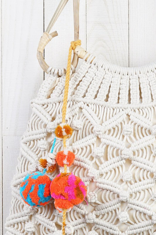 Cotton Cord Crochet Bag