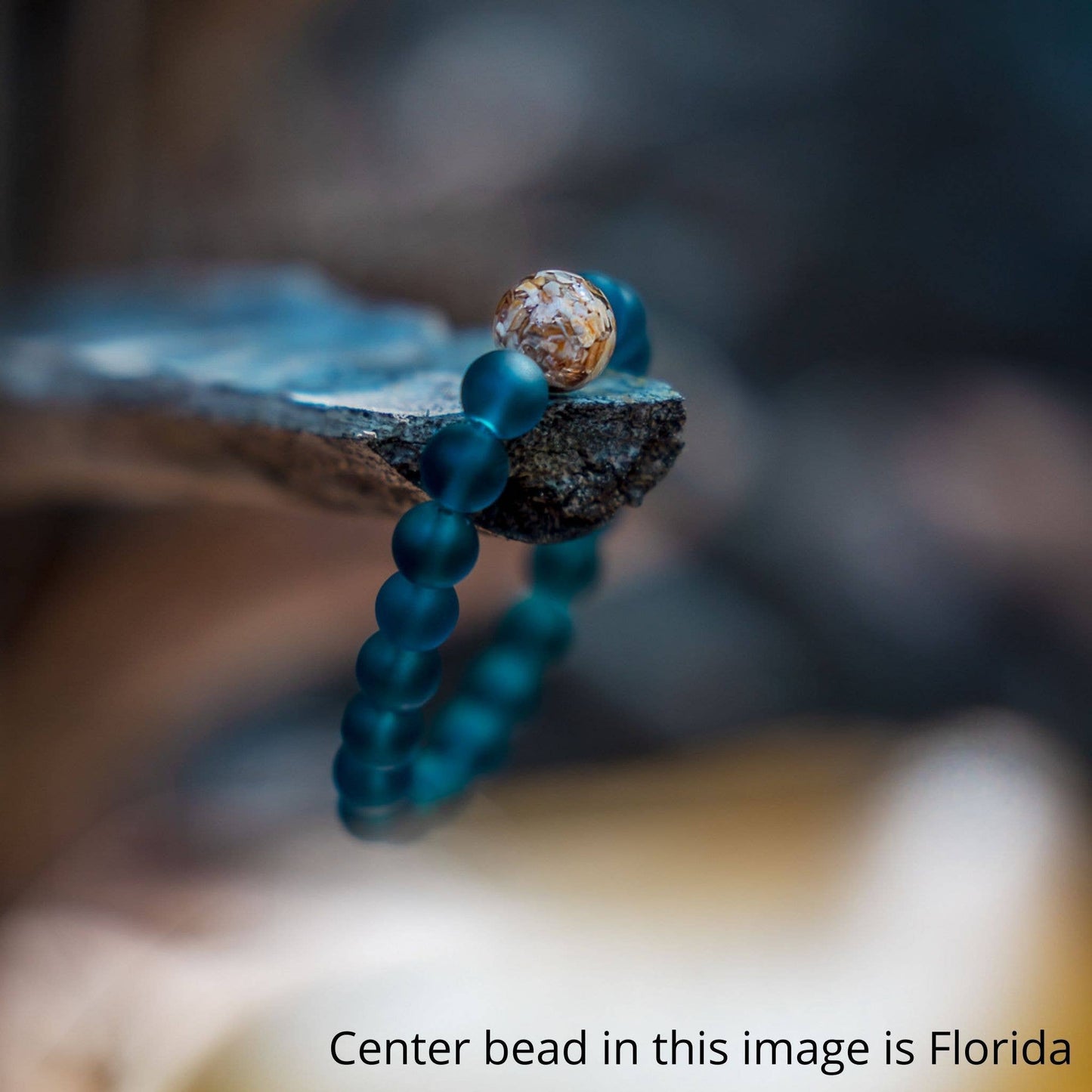 Homes Bracelets - Wear a Real Piece of South Carolina - Peacock Blue