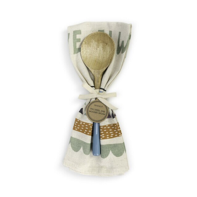Eat Well Kitchen Towel & Utensil Set