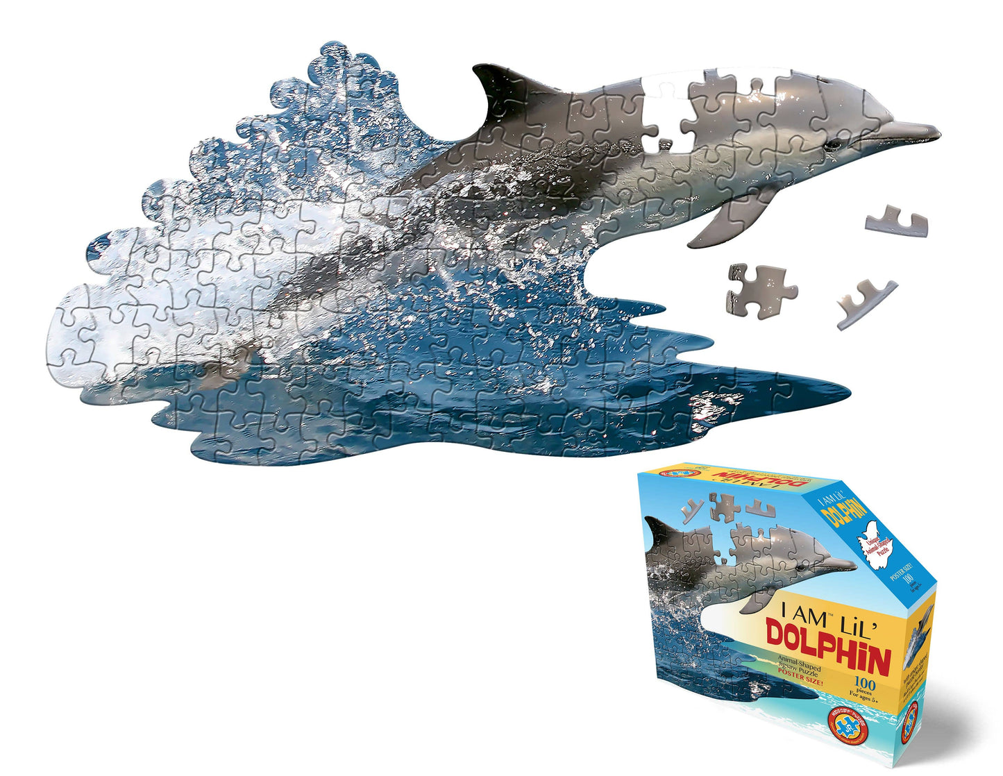 Madd Capp Games & Puzzles - Madd Capp Puzzle Jr. - I AM Lil DOLPHIN