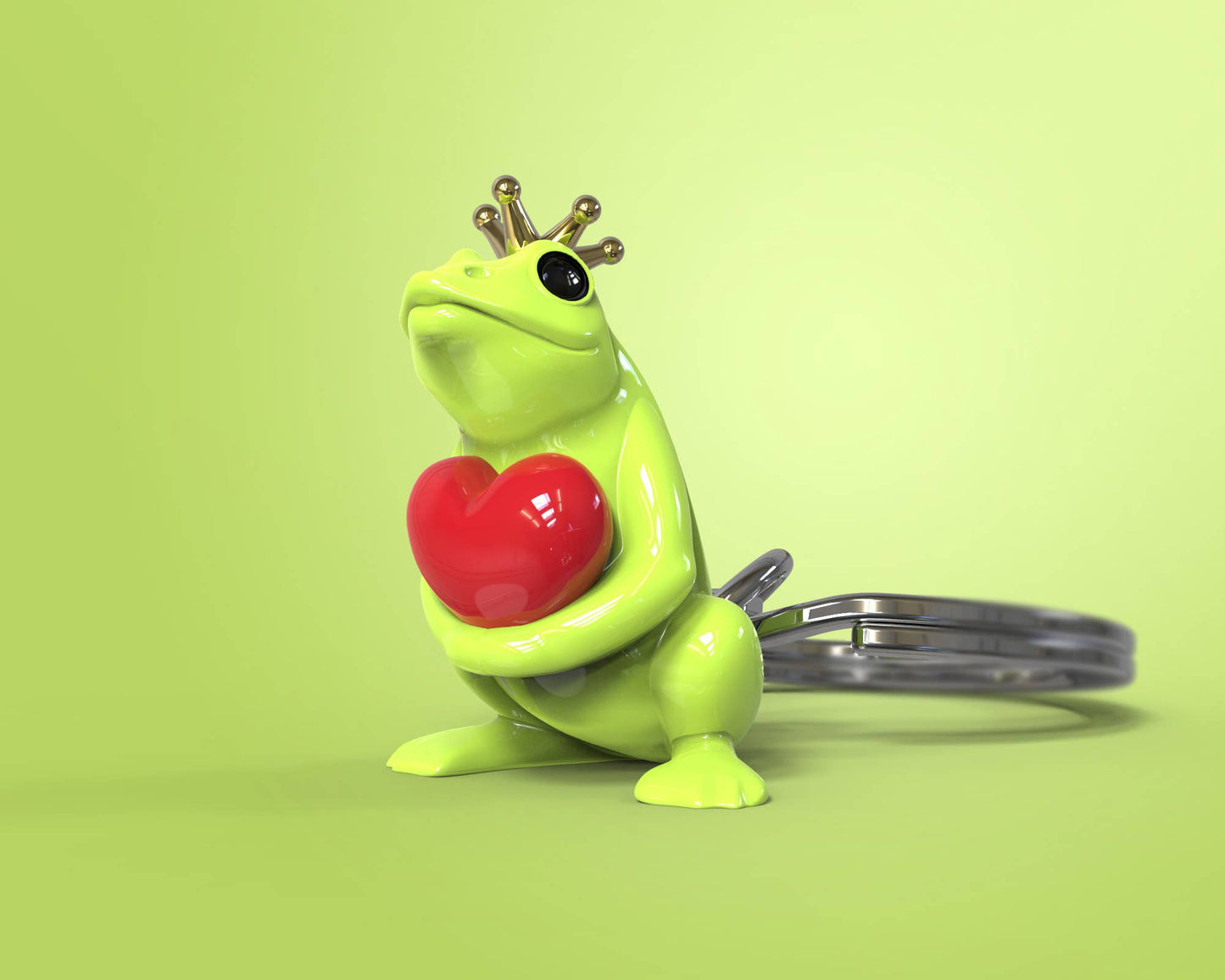 Prince Frog Keyring