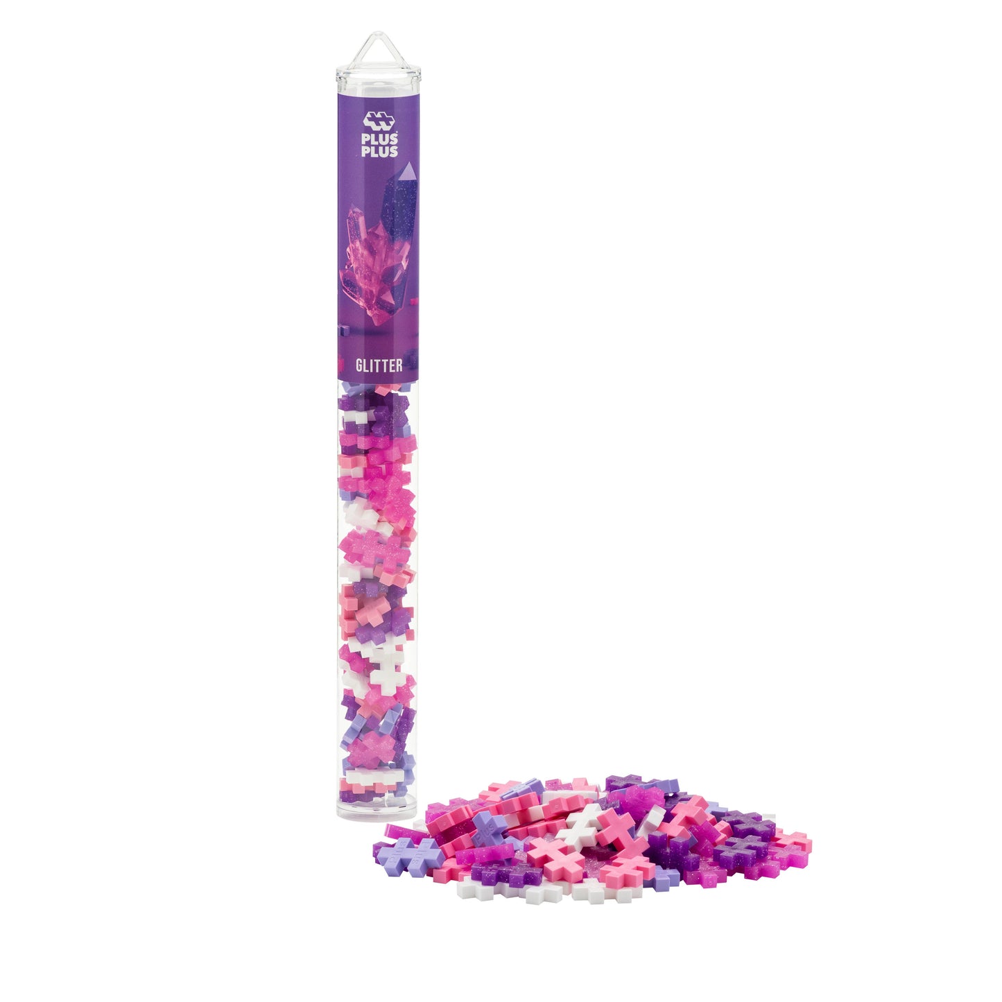 Plus-Plus USA - Tube - Glitter Mix