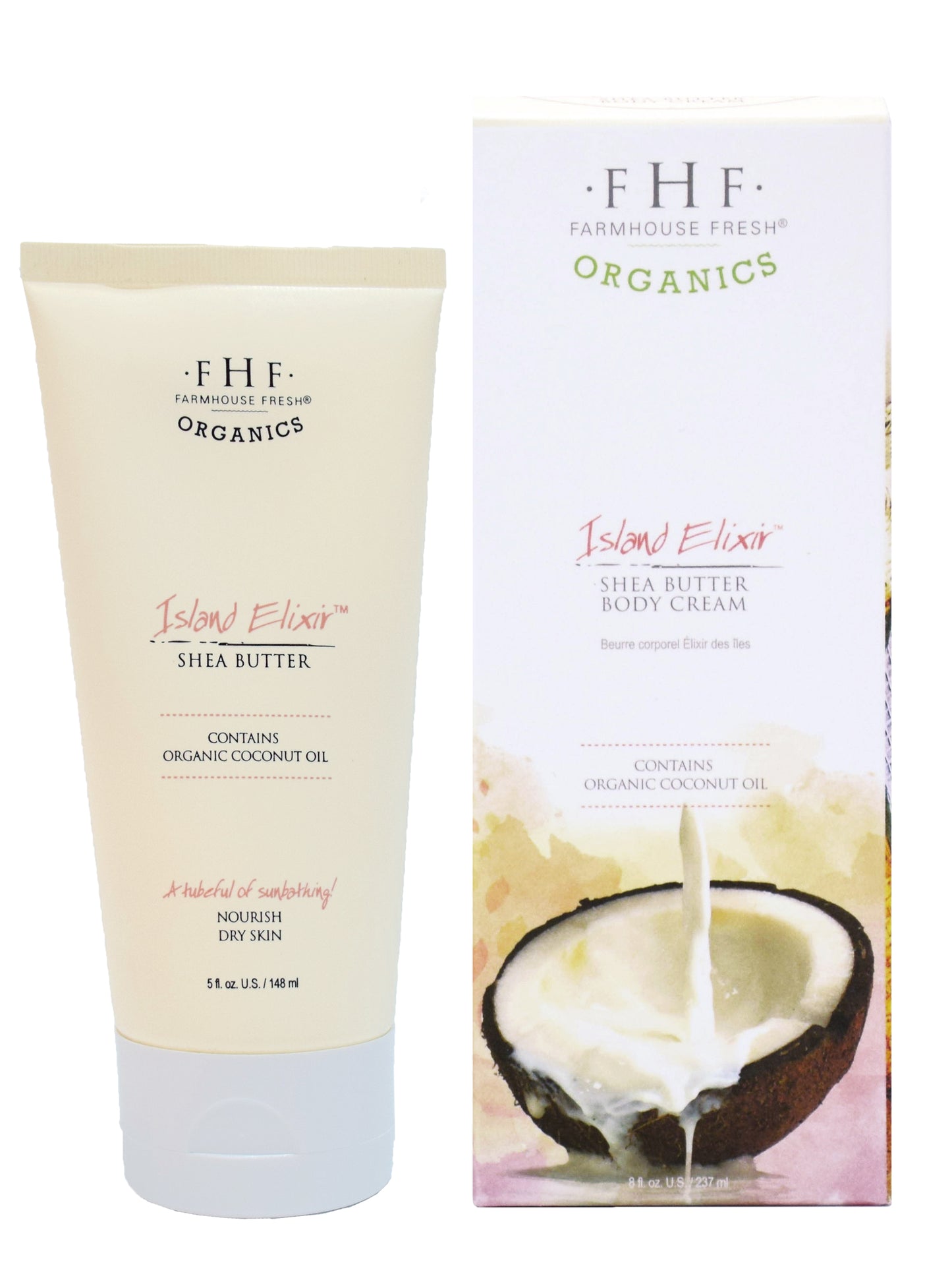 Island Elixir® Organic Shea Body Butter 5oz