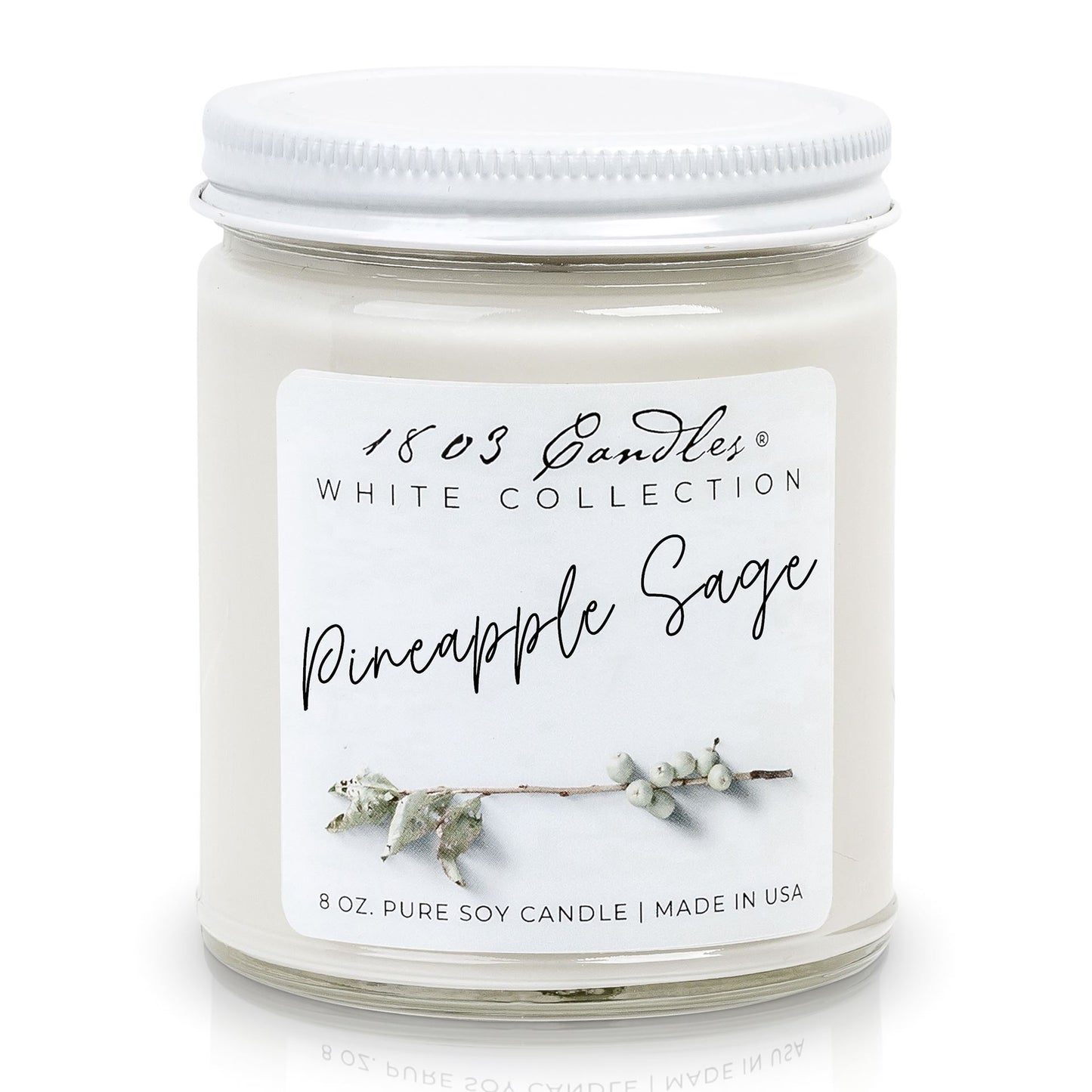 1803 White Collection Candle