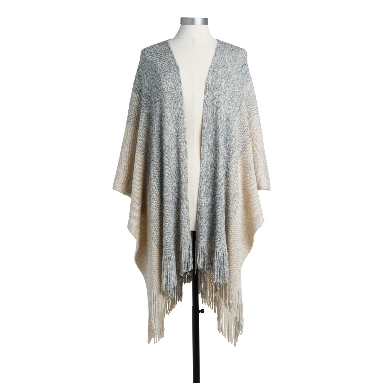 Knit Duster with Fringe