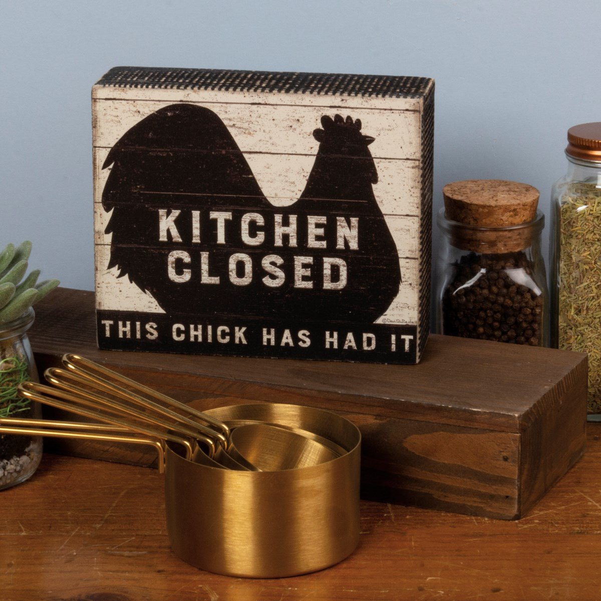Kitchen Closed This Chick Has Had It Sign