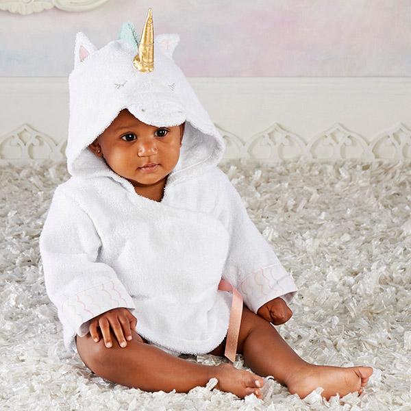 Simply Enchanted Unicorn Hooded Spa Robe