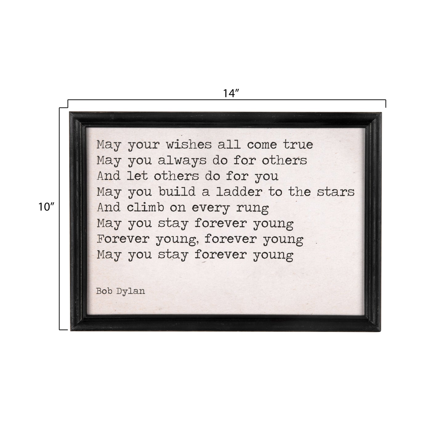 May Your Wishes Framed Wall Decor
