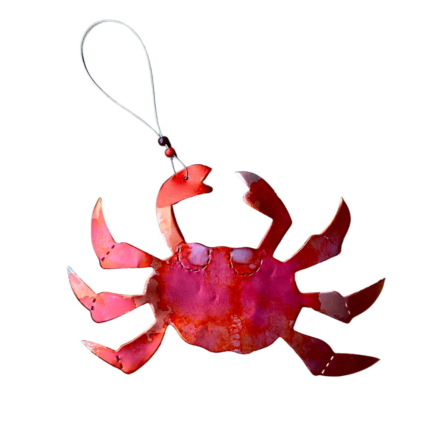 Crab Ornament - Aluminum Can