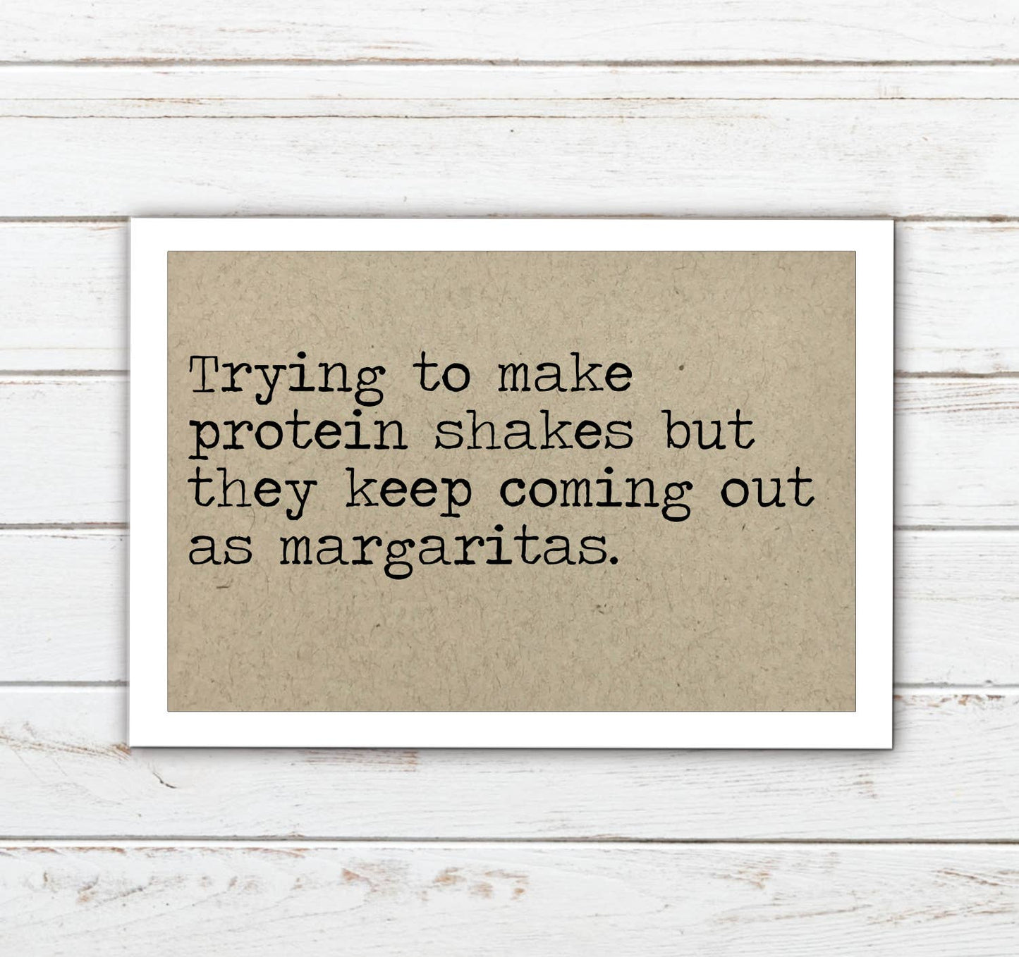 Protein Shakes Magnet