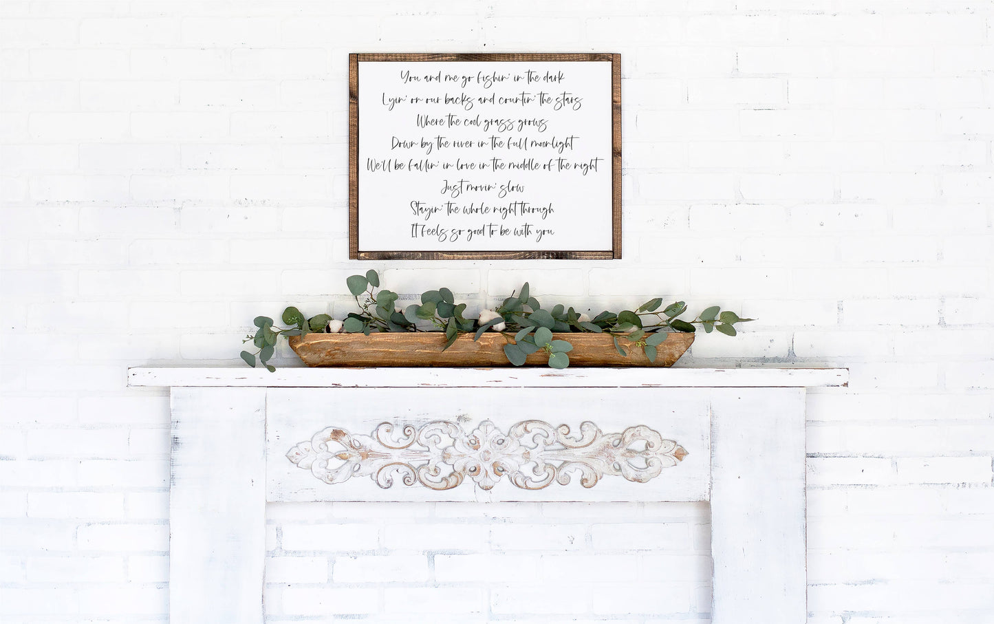 Fishin' in the Dark Song Lyrics Sign