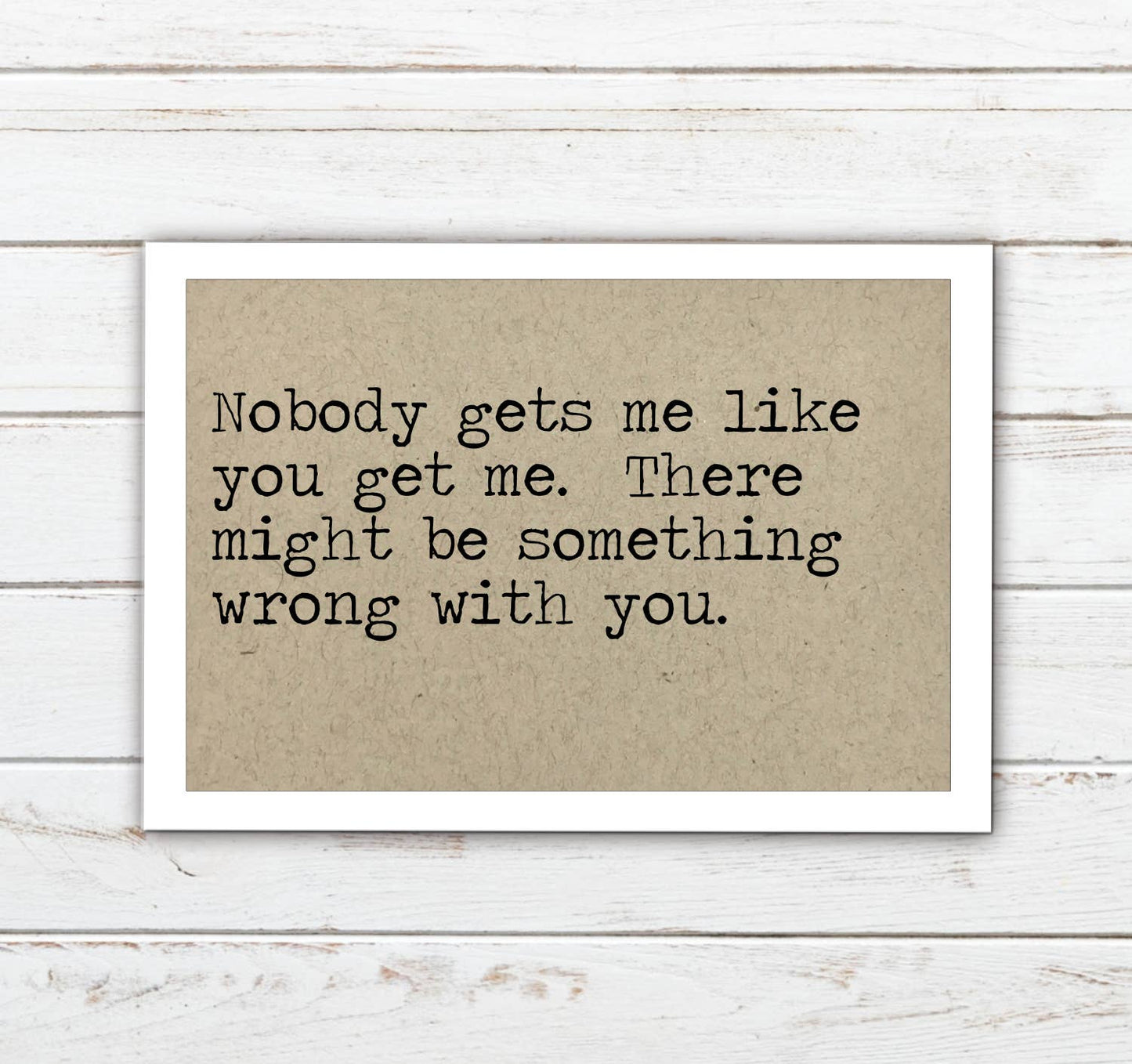 Nobody Gets Me Magnet