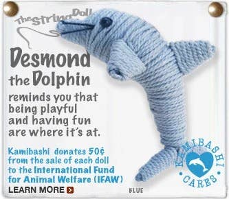 Desmond the Dolphin Keychain