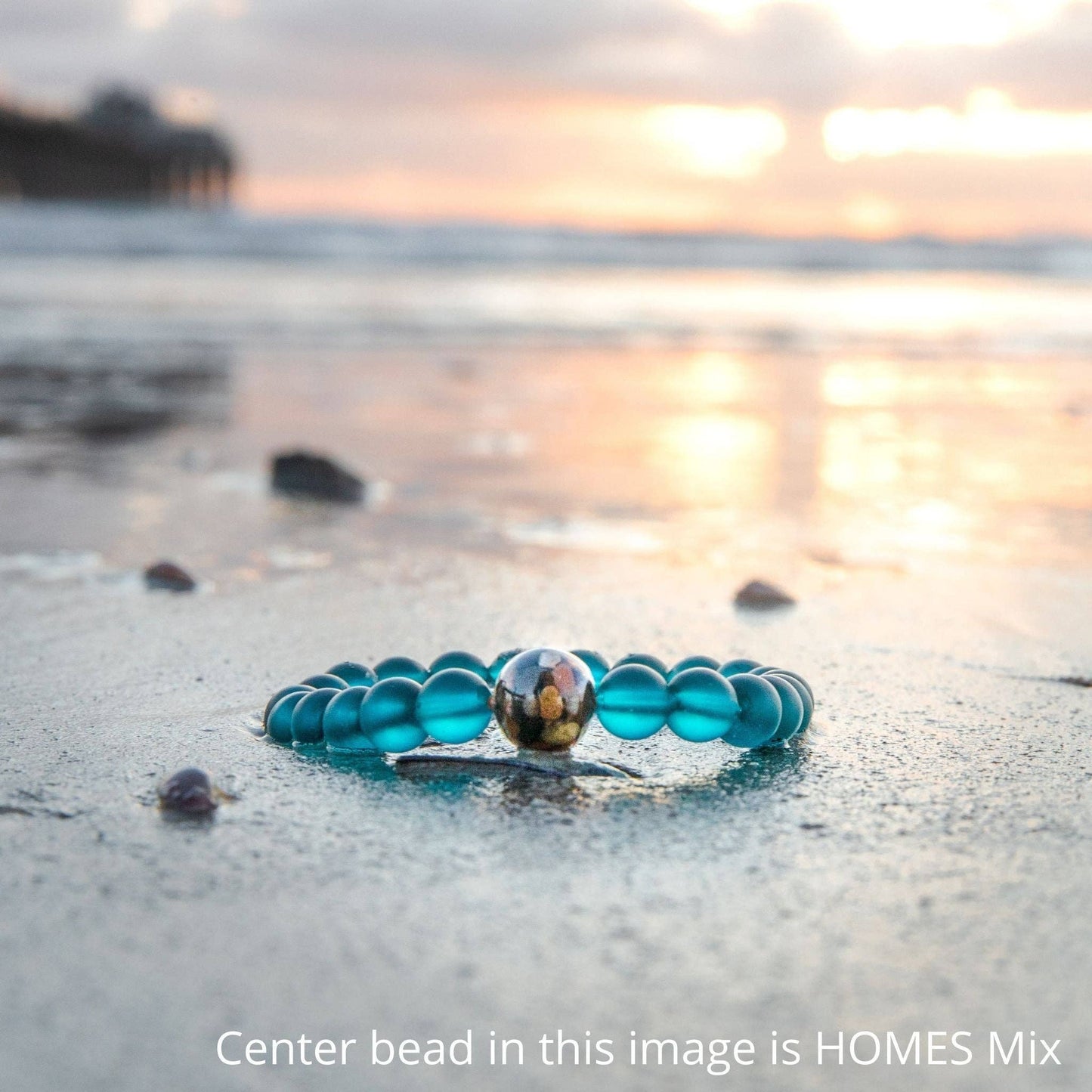 Homes Bracelets - Wear a Real Piece of South Carolina - Peacock Blue