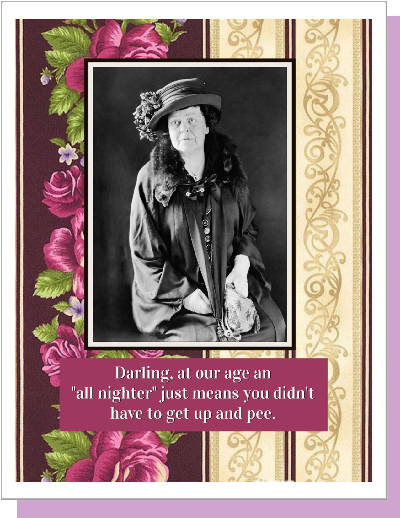 All Nighter Greeting Card