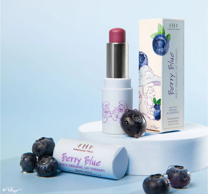 Berry Blue Juicy Organic Lip Therapy