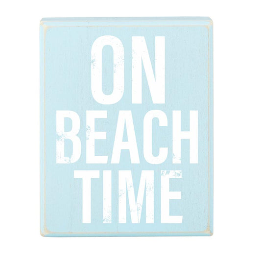 Beach Time Sign