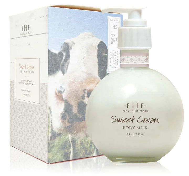 Sweet Cream Body Milk Lotion - Pump Top