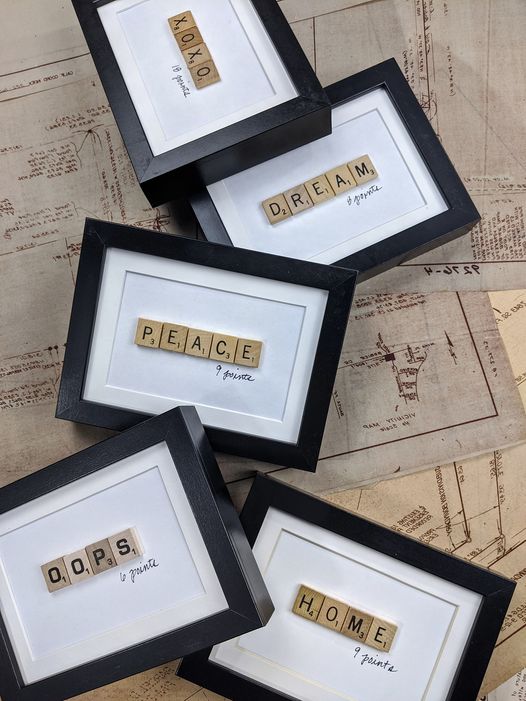 Scrabble Word Art