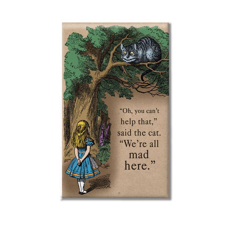 Alice in Wonderland Cheshire Cat Magnet