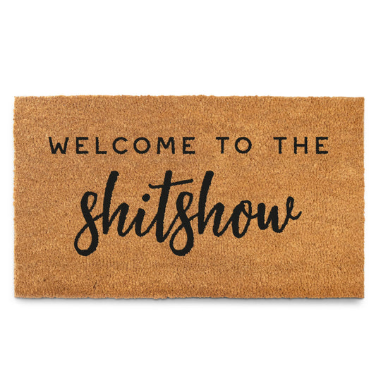 Coir Welcome Mat - Shitshow