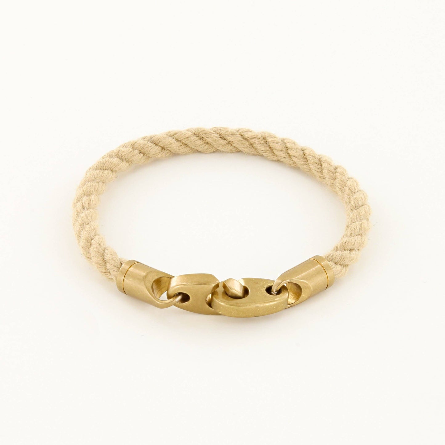 Journey Single Rope Bracelet - Wheat