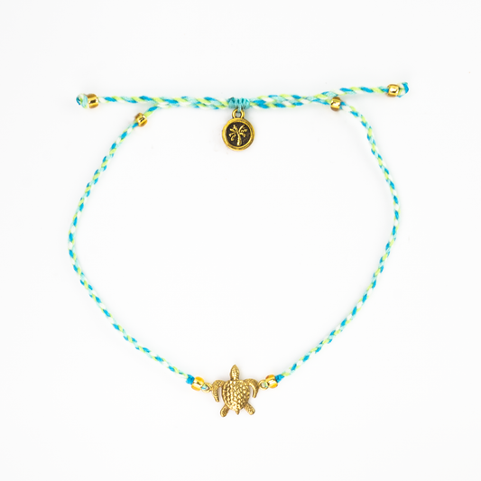 Bora Turtle Handmade Surf Anklet