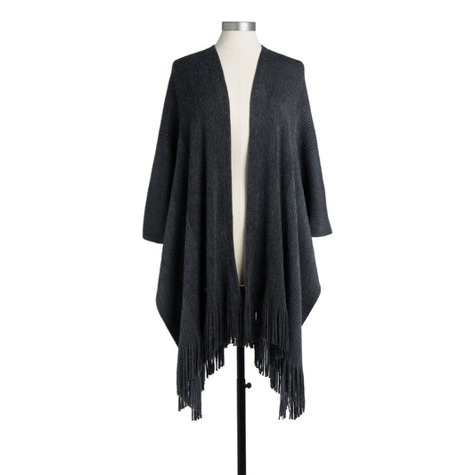 Knit Duster with Fringe