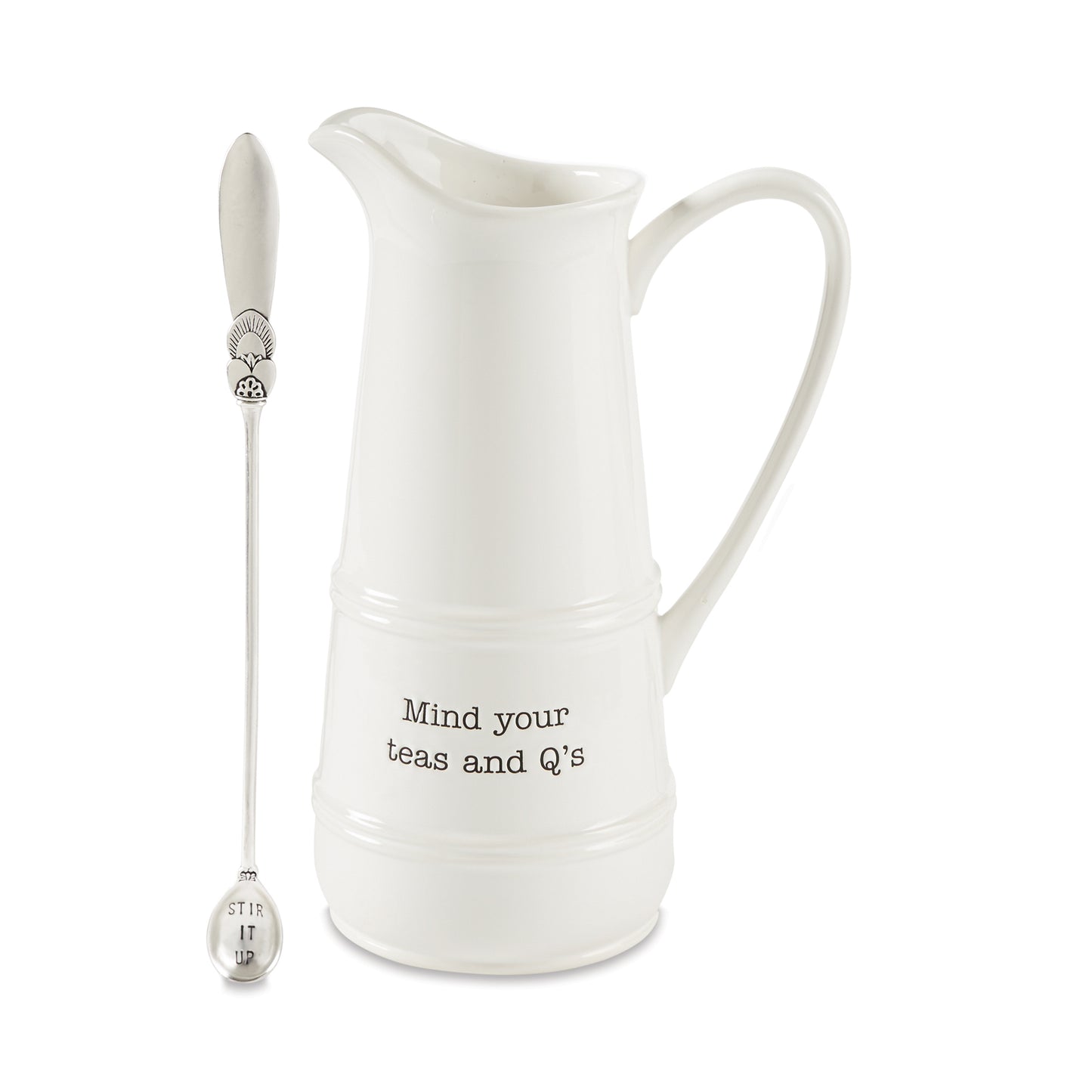Pitcher And Spoon Set