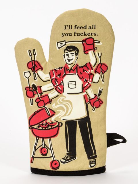 Feed All You Oven Mitt
