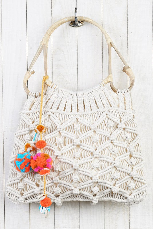 Cotton Cord Crochet Bag